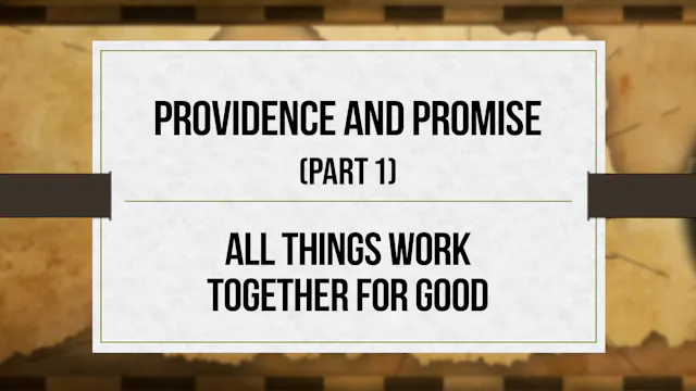 Providence and Promise (Part 1) – Cri...