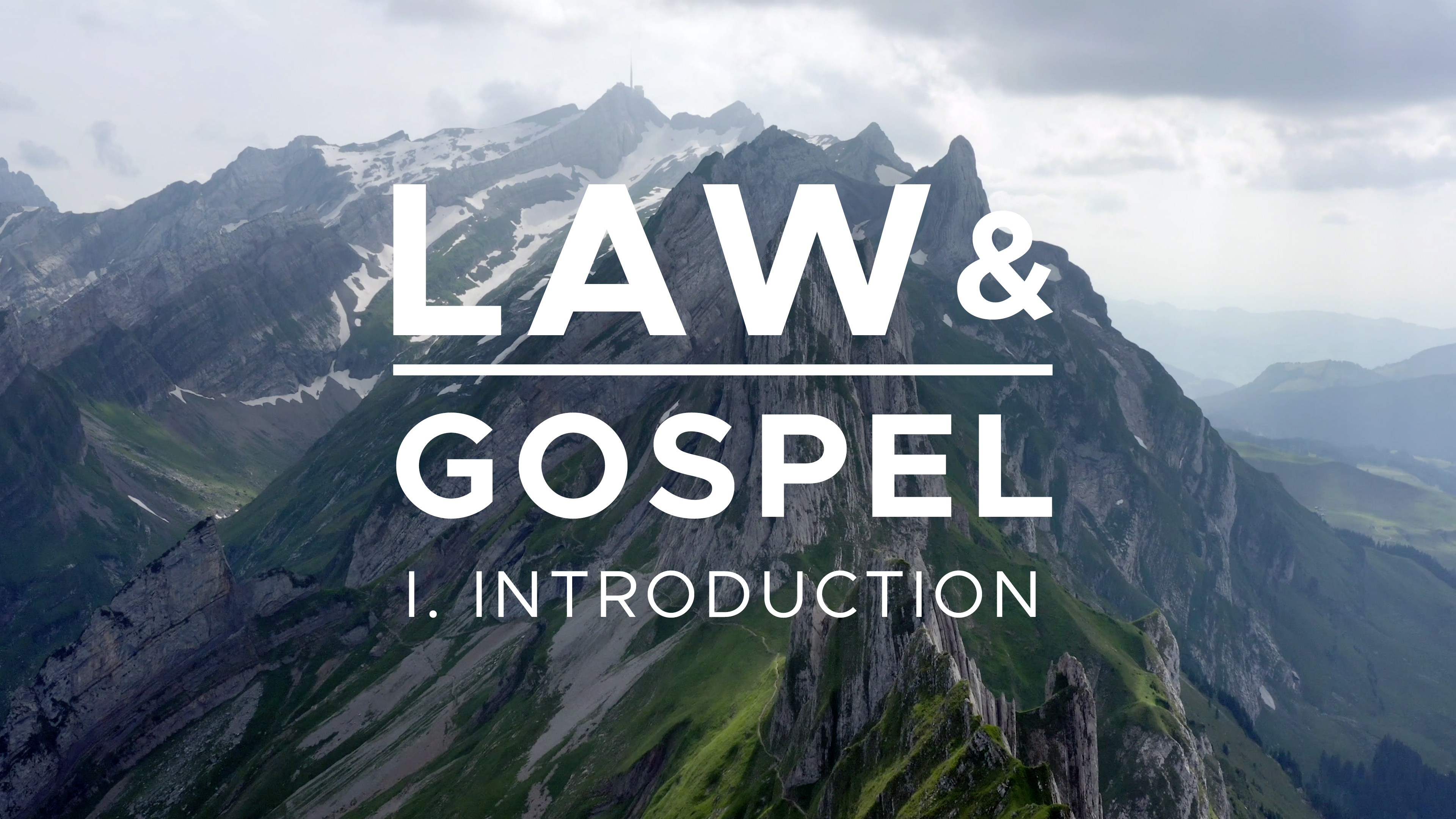 Introduction - Law & Gospel (Ep. 1) - Mike Abendroth