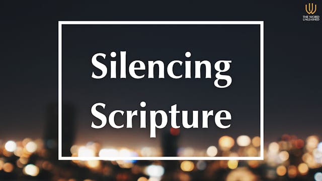 Silencing Scripture - Trending vs. Tr...