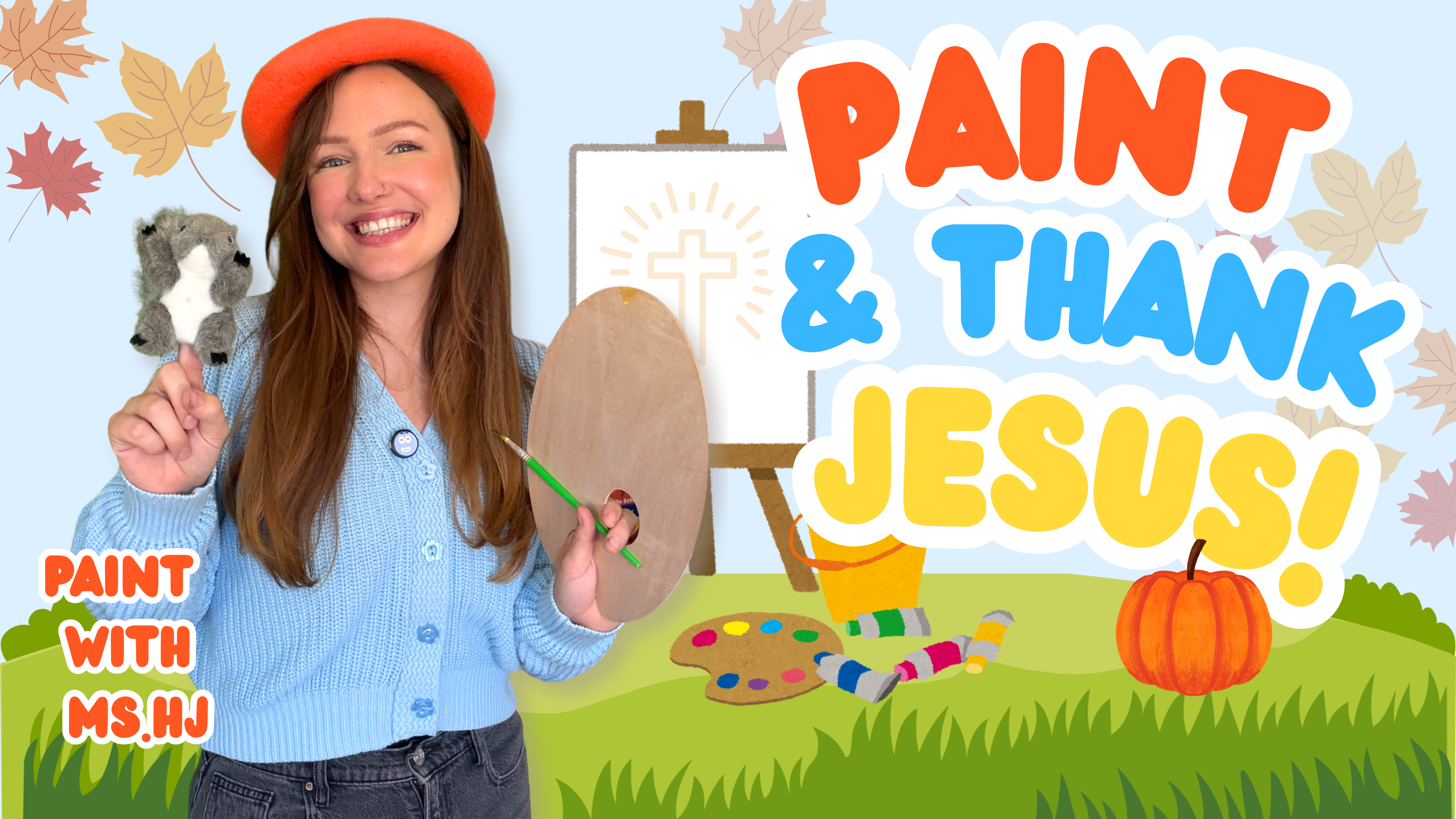 Fall Painting & Thankfulness - Little Lights