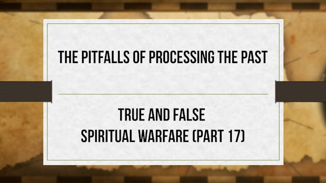 The Pitfalls of Processing the Past -...