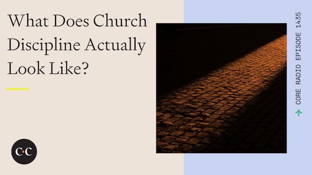 What Does Church Discipline Actually ...