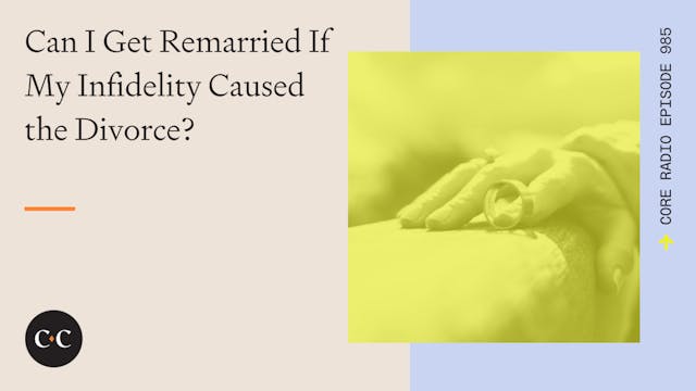 Can I Get Remarried If My Infidelity ...