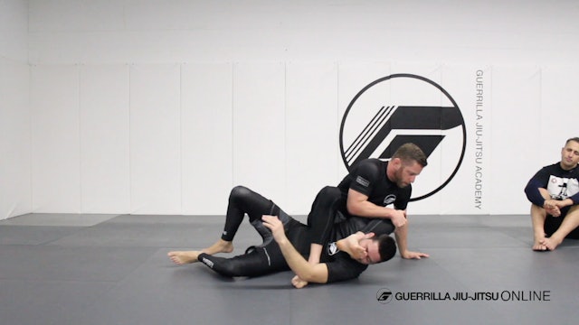 Long Step Pass the X-Guard to Monoplata