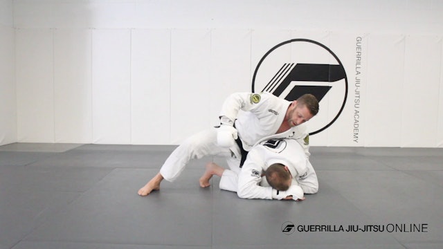 Ground and Pound the Turtle Position