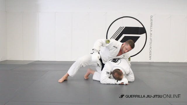 Ground and Pound the Turtle Position