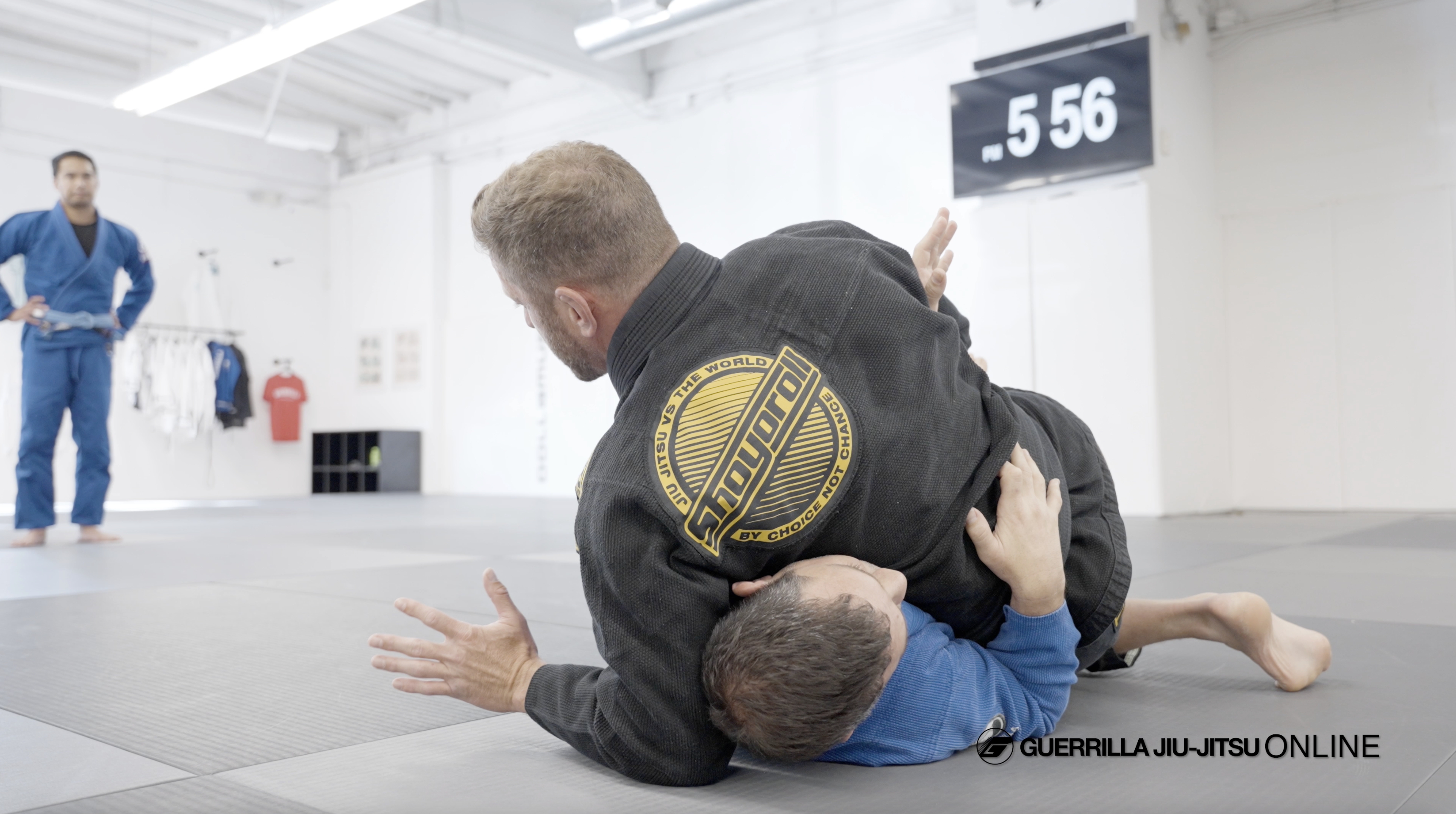 Counter the Under Hook - Face the Under Hook to 3/4 Mount Knee Slice Pass.