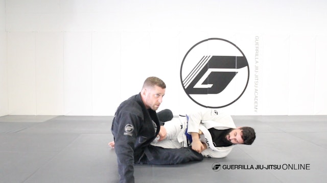 Basic Straight Ankle Lock - Escape to the Back or Mount