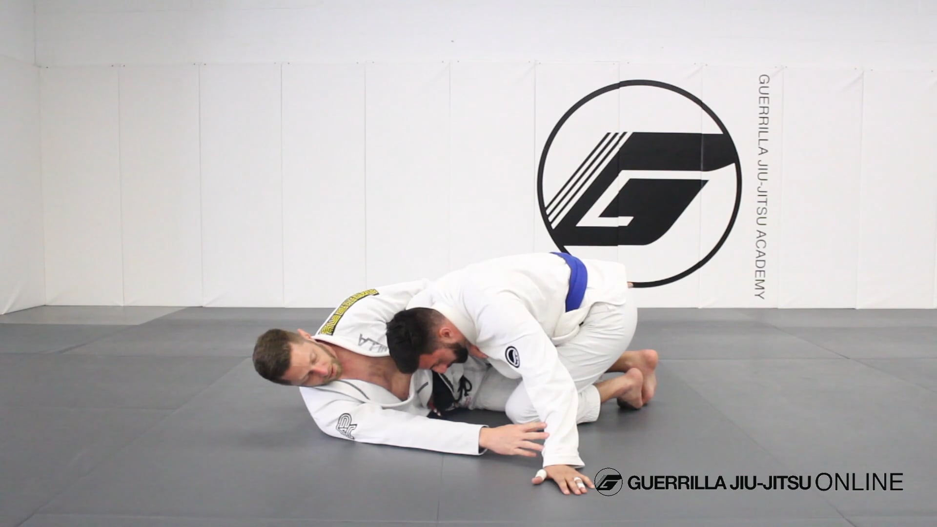 Half Guard: Hip Clamp to Triangle Choke