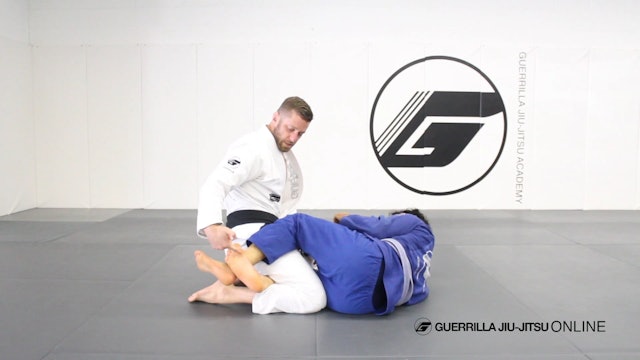 Half Guard "Staple" Pass System Part 3 - Kill the Hip Clamp
