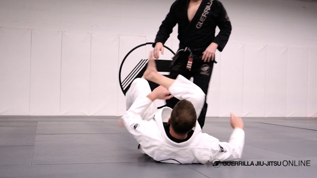 Closed Guard Sleeve Drag - Part One - Back Take