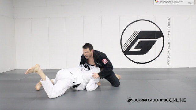 Armbar from Bottom Side Control Part 2 - Recover to Half Guard