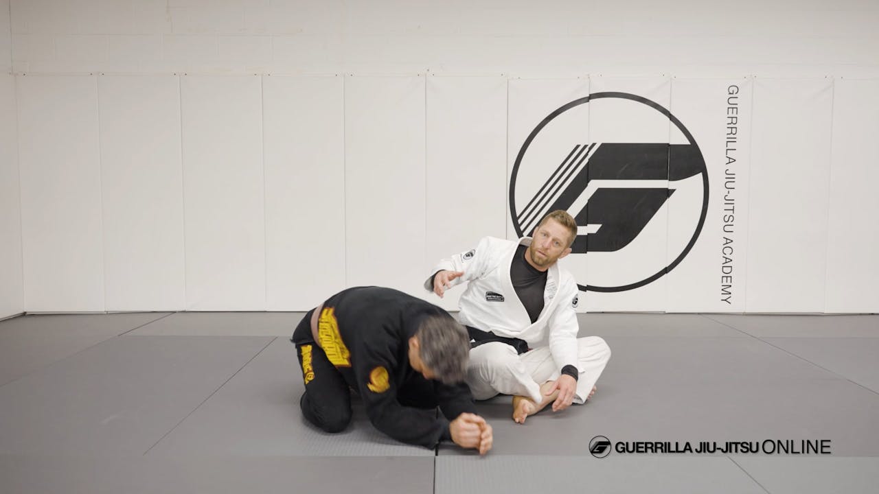 Clock Choke Part 2 Zipper choke finish when opponent grabs choking