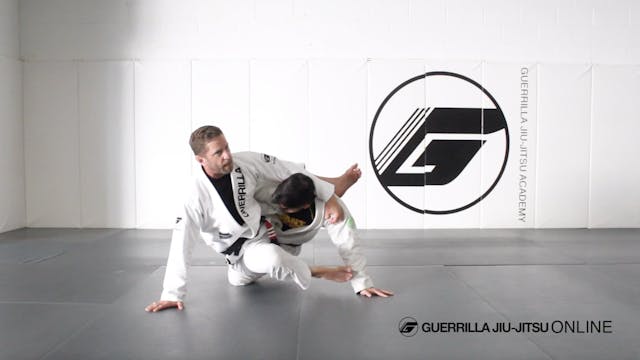 Closed Guard Leg Trap Sweep to Triang...