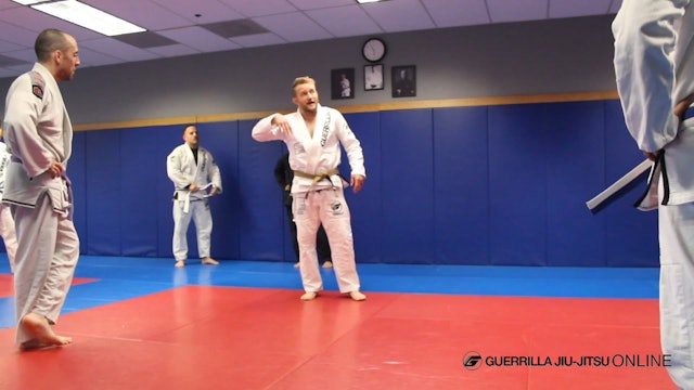 Single Leg Defense When Opponent Has High Posture