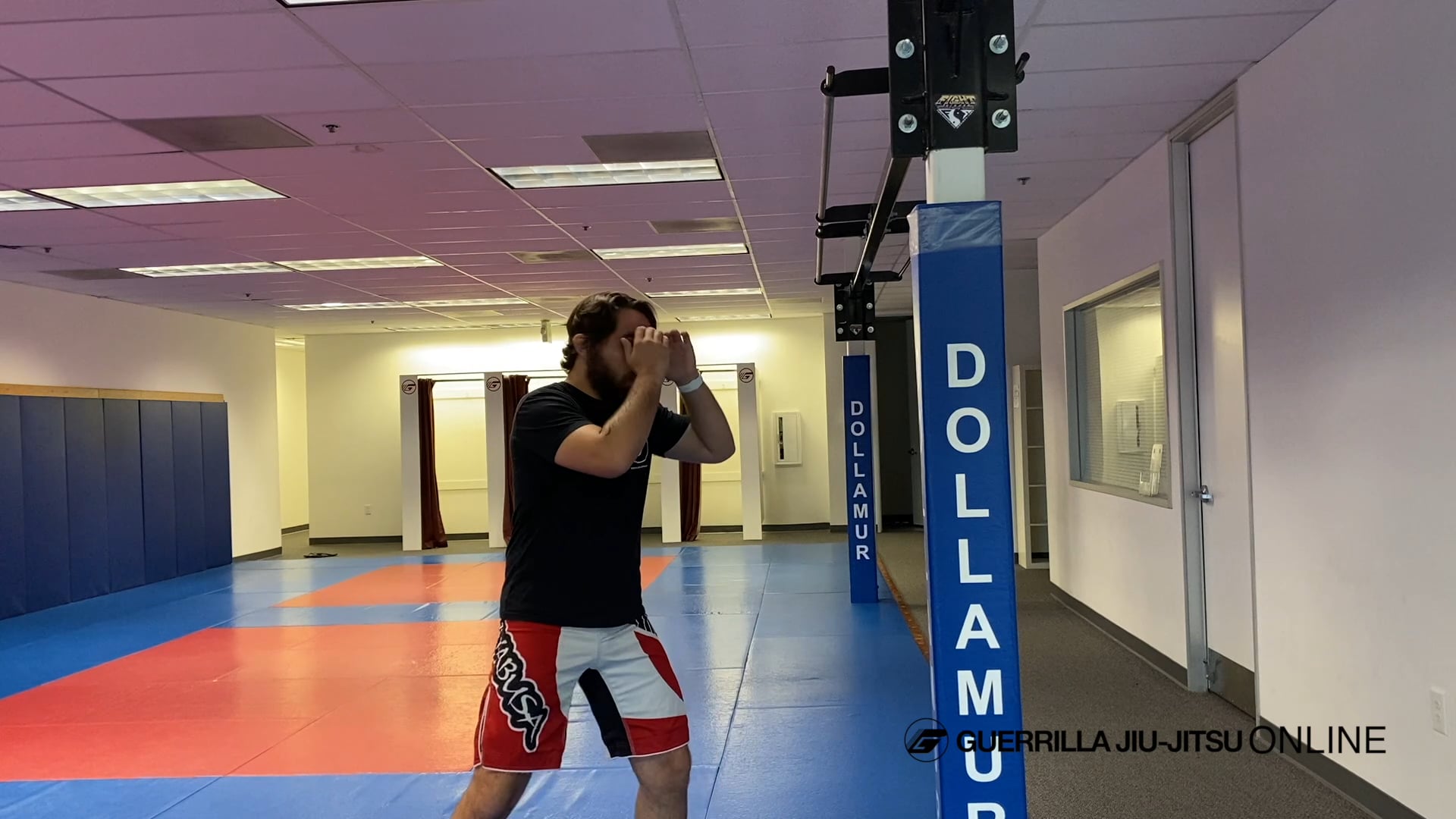 Using a Stable Post to Train Round Kicks