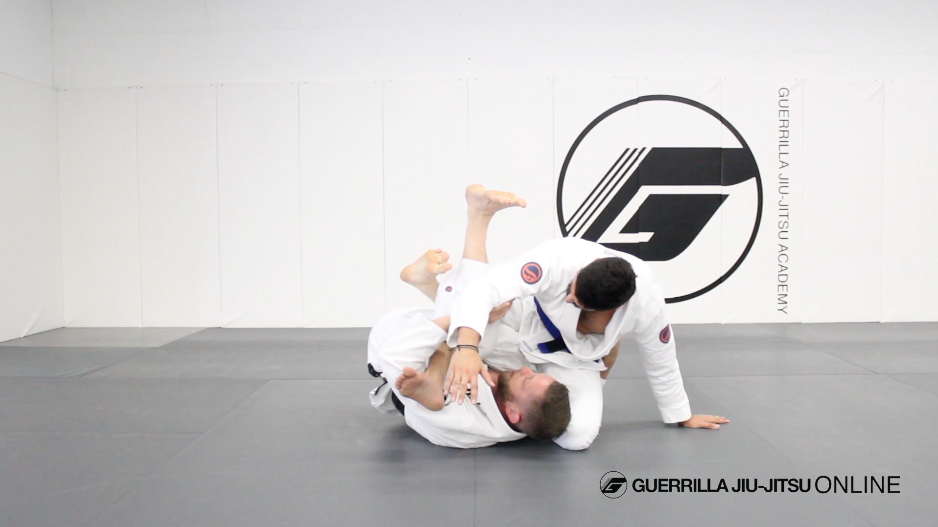 Deep Half Guard - Waiter Sweep