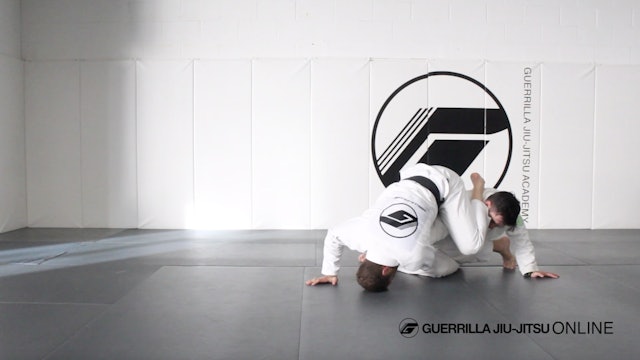 Closed Guard Leg Trap Sweep to Juji-Gatame Armlock