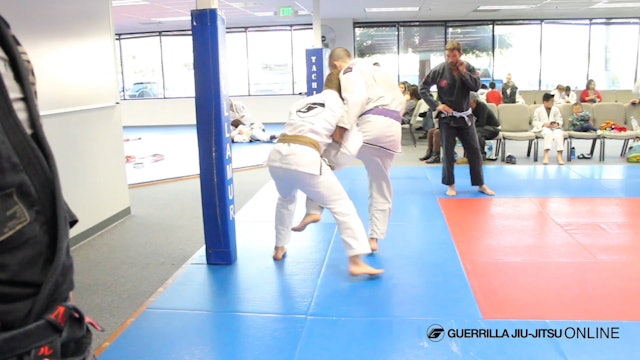 Basic Single Leg Takedown and Single Leg Defense