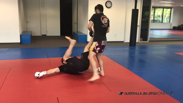 Takedown to Sit-Out-Turn-In and Peak-Out Flow