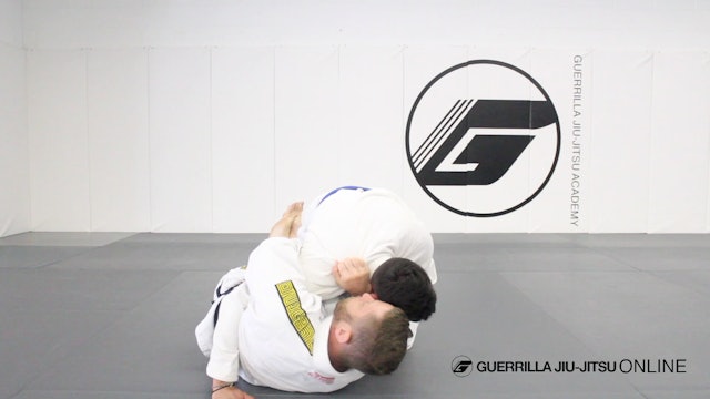 Half Guard: Hip Clamp Paper Cutter Choke