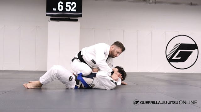 Knee On Belly Lapel Wrap Ezekiel Choke