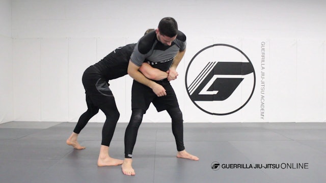 Switch Foot Drop Takedown to Calf Slicer