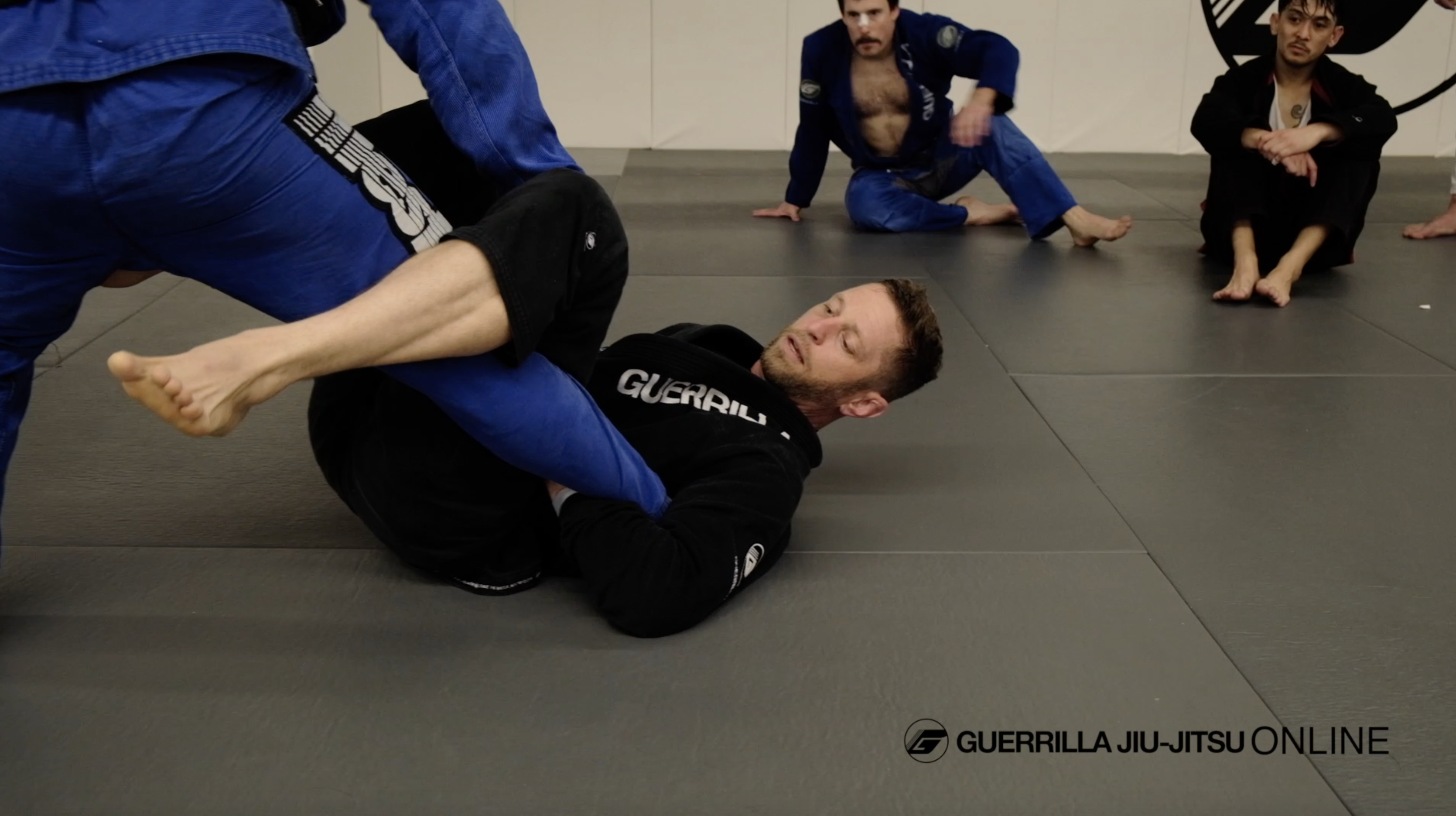 De la Riva Footlock Part 1 - Tripod Sweep to Ankle Lock