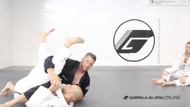 Closed Guard - Sleeve Drag System - Troubleshooting Opponent Locking Your Hips