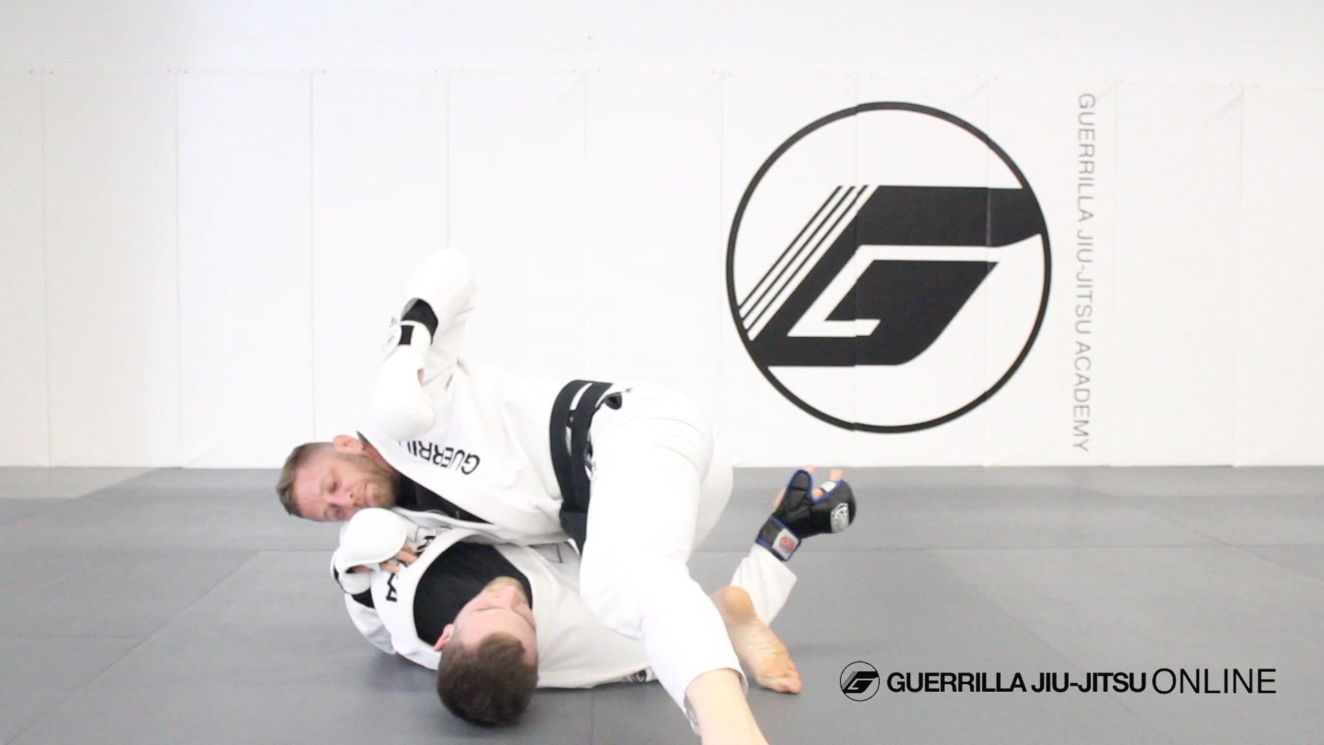 Ground and Pound with the Top Crucifix