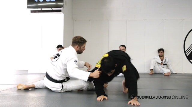 Collar Drag Takedown - Learn From the Ground and Standing
