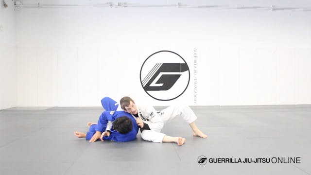 Side Control Long Step to the Back