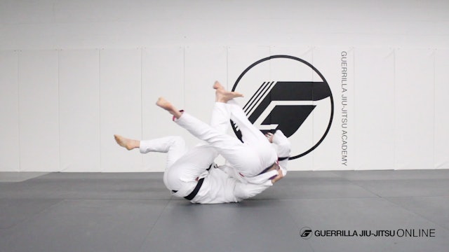 Using the 2 on 1 to Counter Cross Lapel Gripping