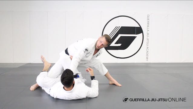 Pass De la Riva Guard to Knee Split M...