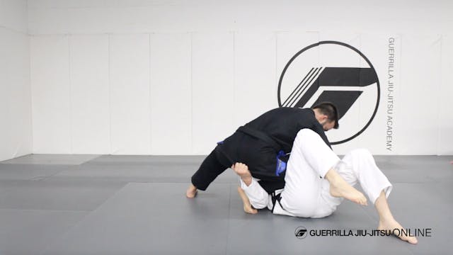 Escaping Knee on Belly Part 2 - Shin ...