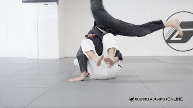 Guillotine Defense - Reflexive counter to VonFlue Choke from Side Control