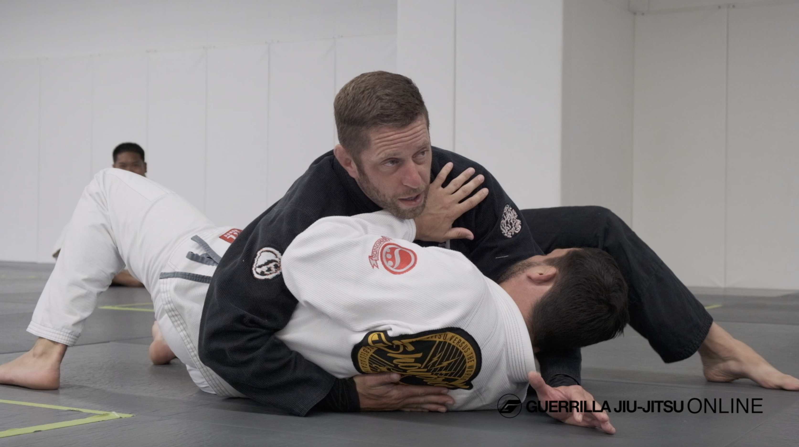 Side Control -  Pressuring Double Unders to Rude Mount