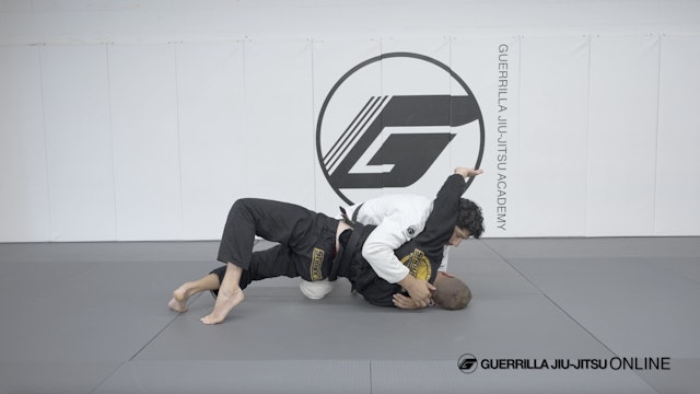 Closed Guard Recovery Series Part 3 - Shoulder Frame When Under Hooked