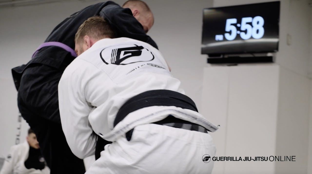 De la Riva x Wrestling Guard Part 3 Single Leg Takedown "Sweep