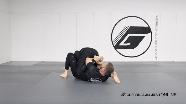 Counter the Single Leg to a Toe Hold from Omoplata