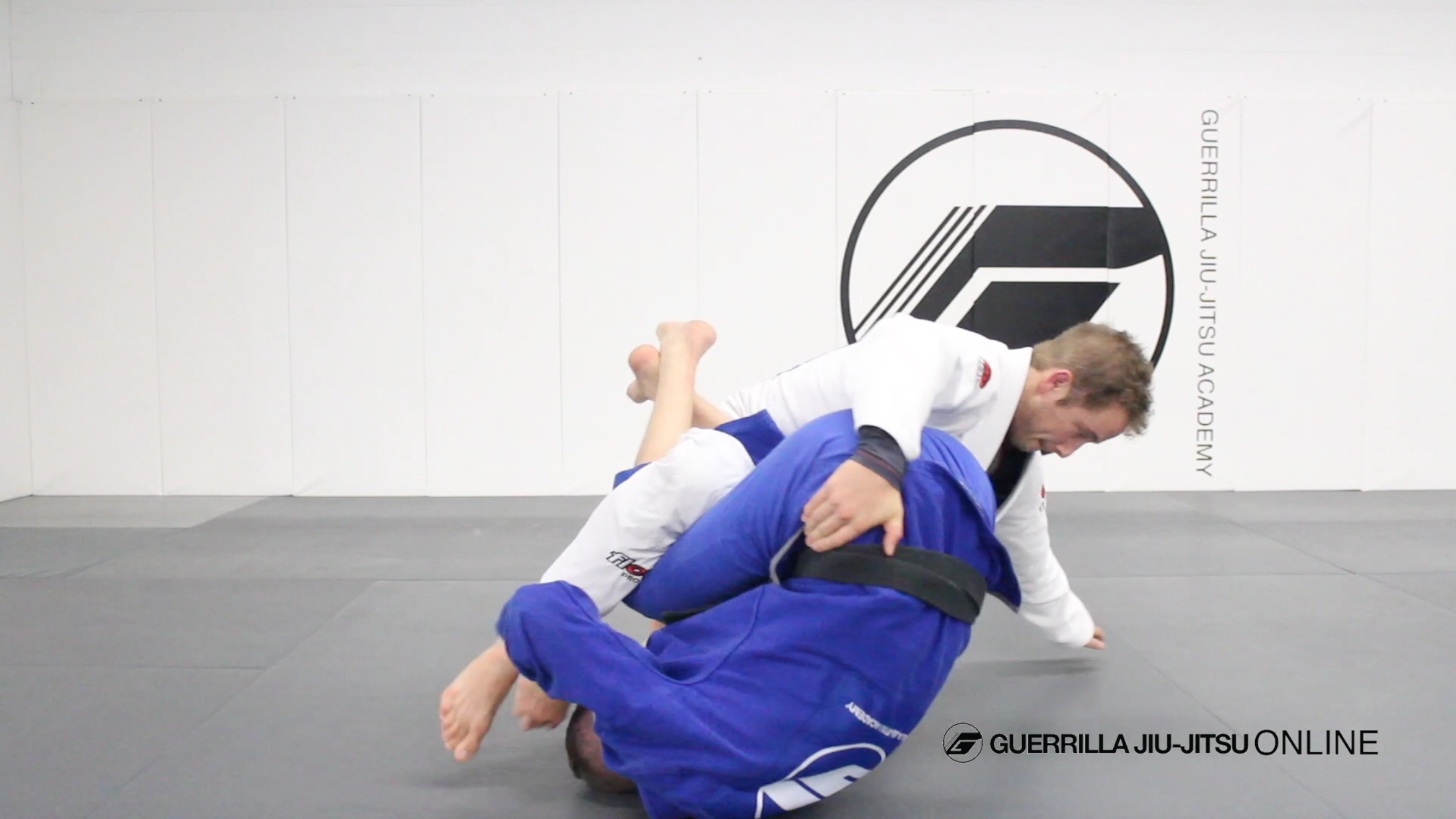 Q&A - G Roll Back Take from Half Guard Hip Clamp Sweep.