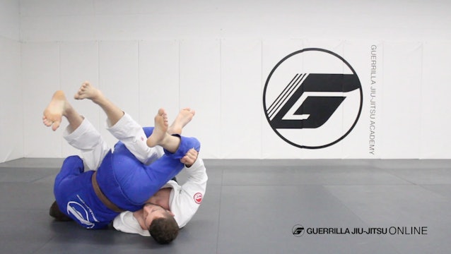 Half Guard - Counter the Right Pass Part 4 - Back Roll Sweep