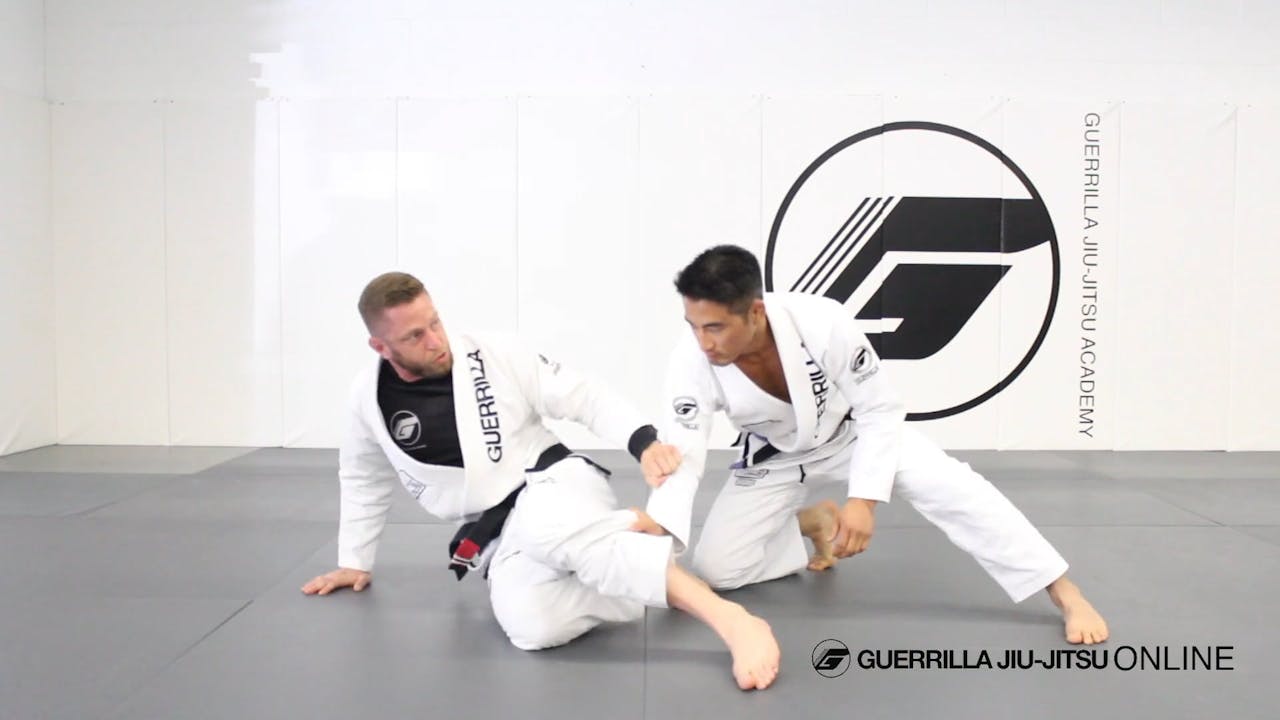 Guard Recovery Elbow Push Guerrilla JiuJitsu Online