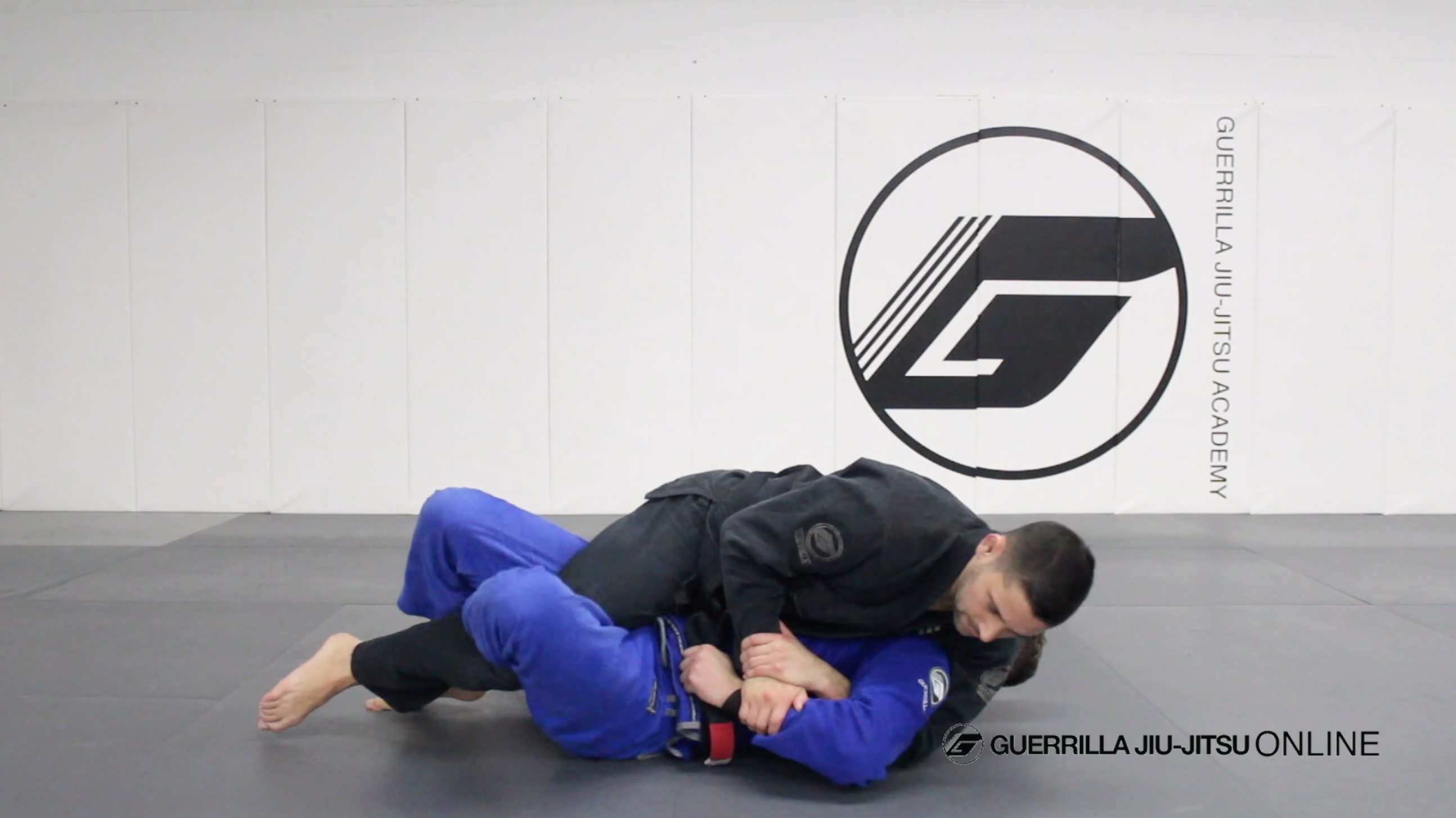 Half Guard - Counter the Right Pass - Kimura Counter to the Back