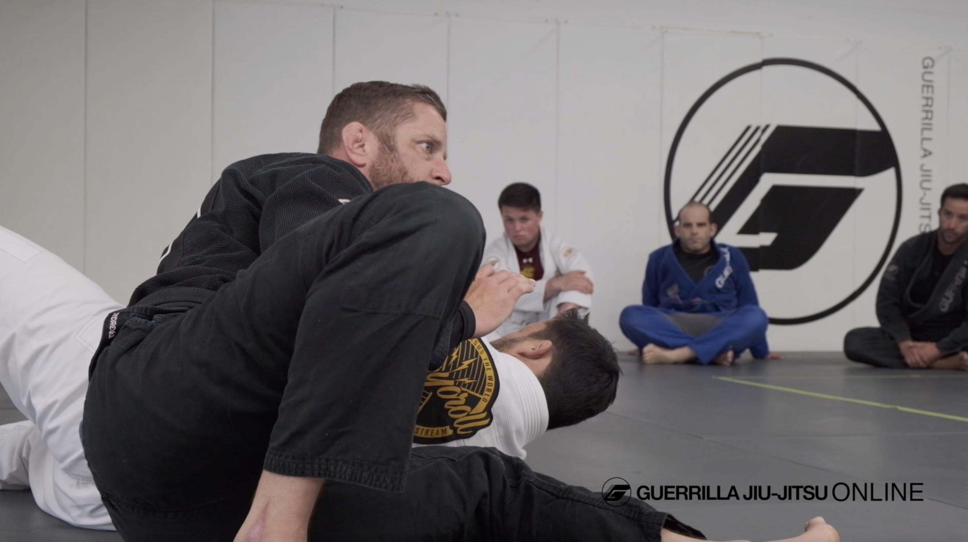 Side Control - Long Step to the Back