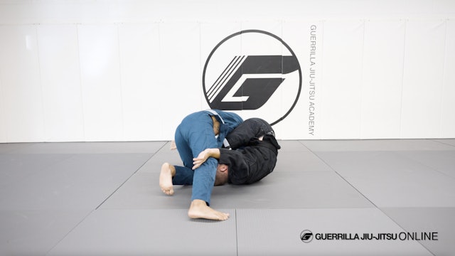 Closed Guard - Juji-Gatame Armlock When Opponent Stacks