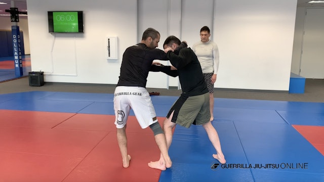 Sticky Foot Part 1 - Foot Sweep