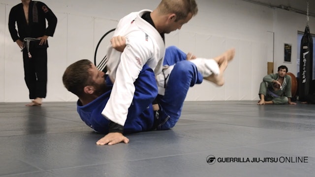 Half Guard - Countering The Back Step - Part Two