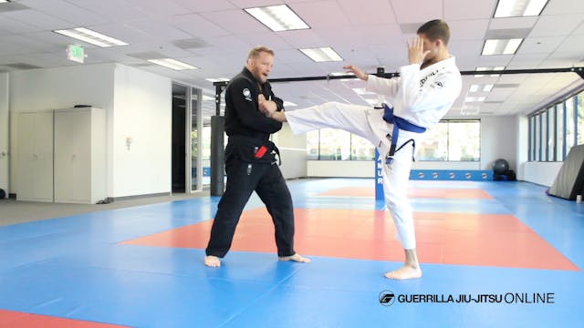 Counter the Front Kick with James Terry