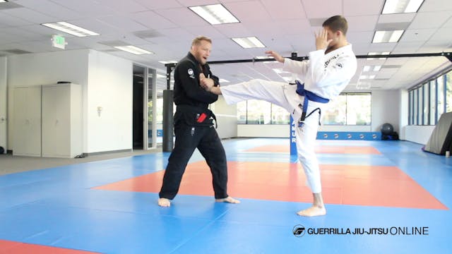 Counter the Front Kick with James Terry